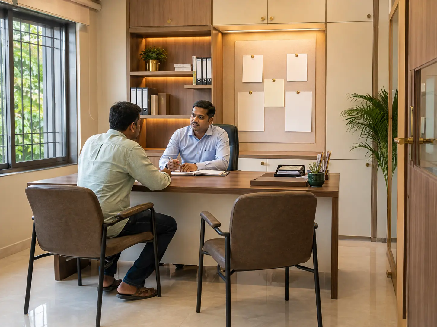 Society Office at Megastone Horizon — representative visual